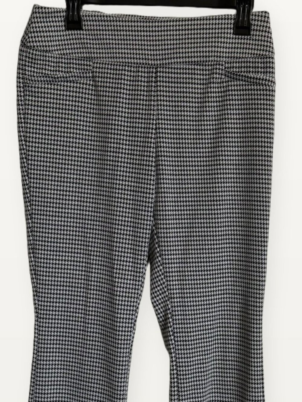 New York Company 7th Avenue Houndstooth Pull On Pants M Petite